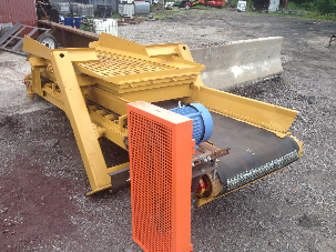 36x72 Screen and discharge, iron city supply 36x72 Screen and discharge, iron city supply